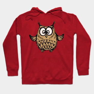 Cute hand drawn owl Hoodie